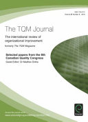 Selected papers from the 6th Canadian quality congress /