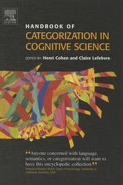Handbook of categorization in cognitive science /