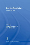 Emotion regulation : a matter of time /