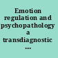 Emotion regulation and psychopathology a transdiagnostic approach to etiology and treatment /
