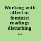Working with affect in feminist readings disturbing differences /