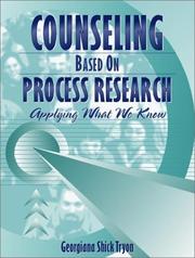 Counseling based on process research : applying what we know /