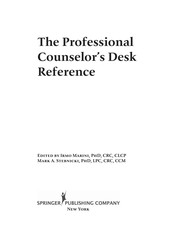 The professional counselor's desk reference /