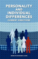 Personality and individual differences current directions /