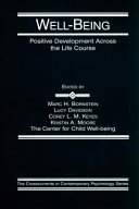 Well-being positive development across the life course /