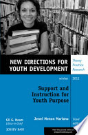 Support and instruction for youth purpose /