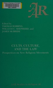 Cults, culture, and the law : perspectives on new religious movements /