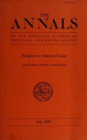 Religion in America today /