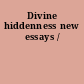 Divine hiddenness new essays /