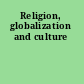 Religion, globalization and culture