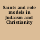 Saints and role models in Judaism and Christianity