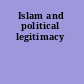Islam and political legitimacy