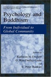 Psychology and Buddhism : from individual to global community /