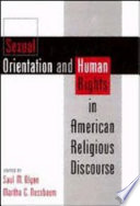 Sexual orientation & human rights in American religious discourse /