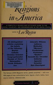Religions in America ; a completely revised and up-to-date guide to churches and religious groups in the United States /