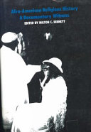 Afro-American religious history : a documentary witness /