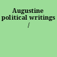 Augustine political writings /