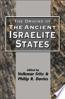 The origins of the ancient Israelite states