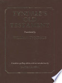 Tyndale's Old Testament : being the Pentateuch of 1530, Joshua to 2 Chronicles of 1537, and Jonah /