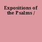 Expositions of the Psalms /