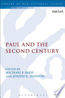 Paul and the second century /