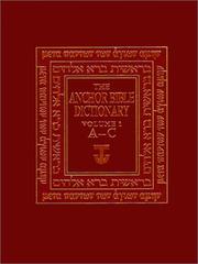 The Anchor Bible dictionary /