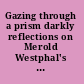 Gazing through a prism darkly reflections on Merold Westphal's hermeneutical epistemology /