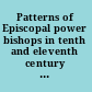 Patterns of Episcopal power bishops in tenth and eleventh century western Europe = Strukturen bischöflicher Herrschaftsgewalt im westlichen Europa des 10. und 11. Jahrhunderts /