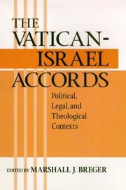 The Vatican-Israel accords : political, legal, and theological contexts /