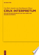 Crux interpretum : Ein kritischer Rückblick auf das Werk von Eduard Schwartz /