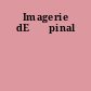 Imagerie dE̓́pinal