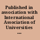 Published in association with International Association of Universities and University Leaders for a Sustainable Future