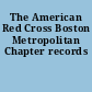 The American Red Cross Boston Metropolitan Chapter records