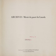 Archives: mirror of Canada past