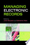 Managing electronic records /