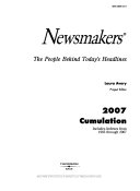 Newsmakers. the people behind today's headlines /