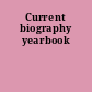 Current biography yearbook