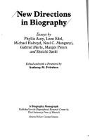 New directions in biography : essays /