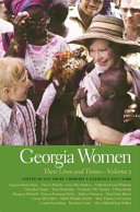 Georgia women. their lives and times /