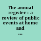 The annual register : a review of public events at home and abroad, for the year 1897.