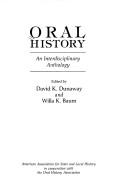 Oral history : an interdisciplinary anthology /