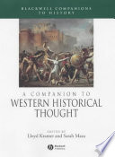 A companion to Western historical thought