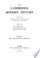 The Cambridge modern history /