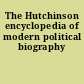 The Hutchinson encyclopedia of modern political biography