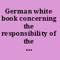 German white book concerning the responsibility of the authors of the war,