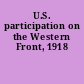 U.S. participation on the Western Front, 1918