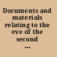 Documents and materials relating to the eve of the second World War.