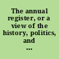 The annual register, or a view of the history, politics, and literature, for the year 1779.