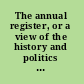 The annual register, or a view of the history and politics of the year 1855.
