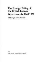 The Foreign policy of the British Labour governments, 1945-1951 /